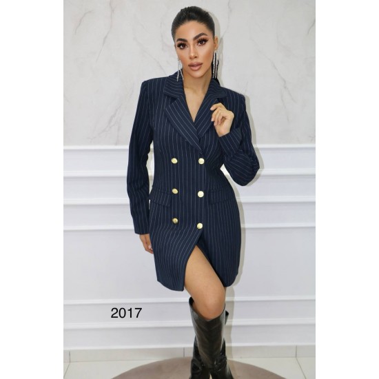 177336 striped DRESS