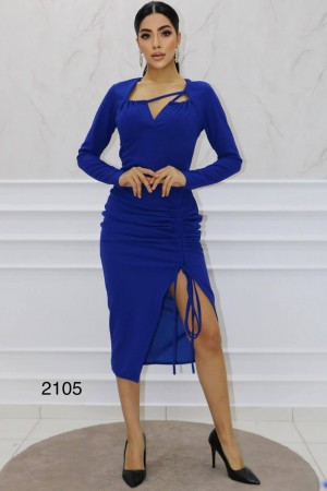 177342 TOPTAN SAKS ELBİSE