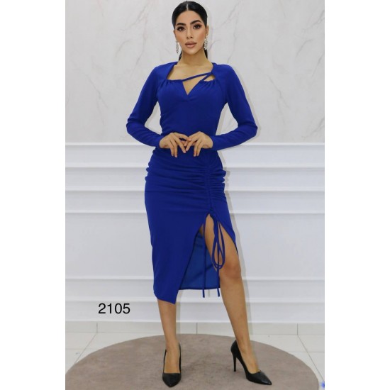 177342 TOPTAN SAKS ELBİSE