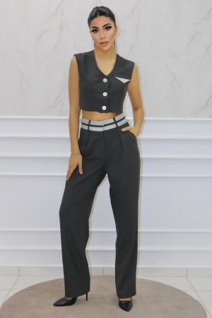 177344 anthracite Pants suit
