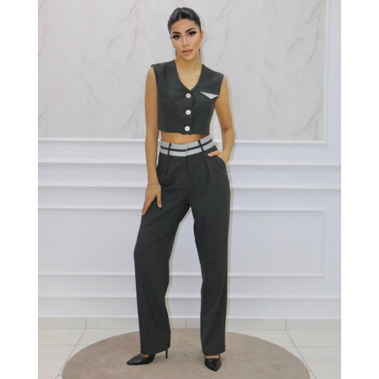 177344 anthracite Pants suit