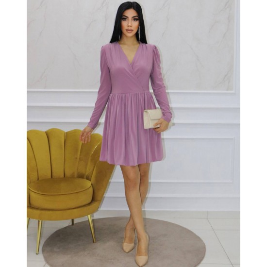 177374 TOPTAN LACİVERT ELBİSE