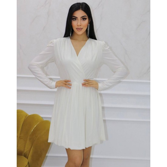 177377 TOPTAN BEYAZ ELBİSE