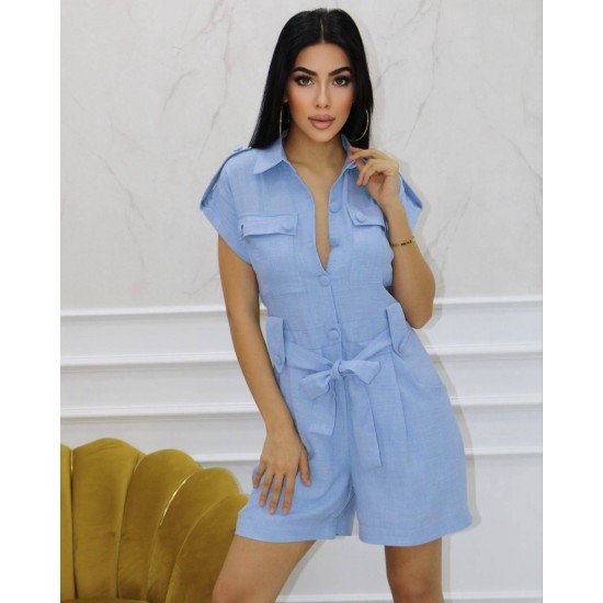 177381 blue OVERALLS