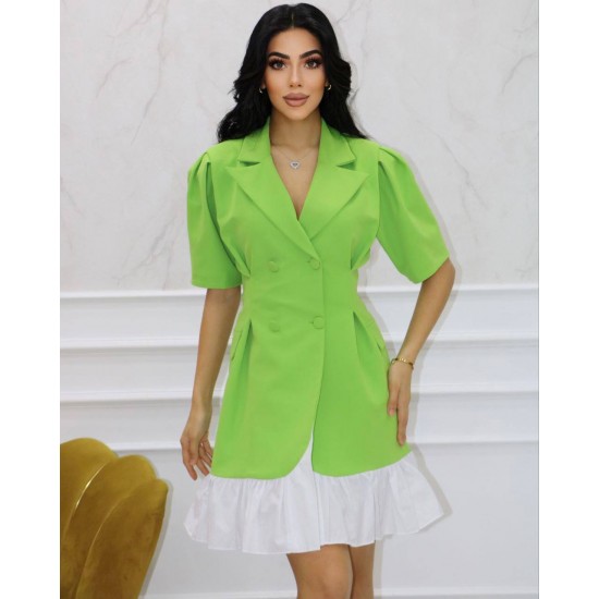 177408 GREEN DRESS