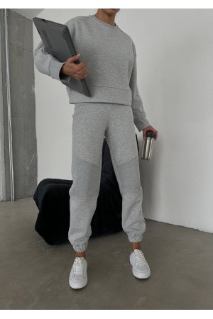 177618 TOPTAN GRİ EŞOFMAN TAKIM