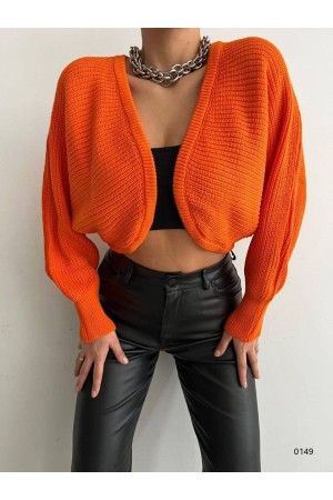 177674 orange CARDIGAN