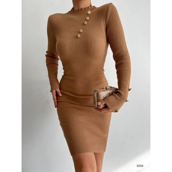 177677 TOPTAN CAMEL ELBİSE