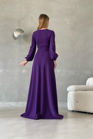 177685 purple Evening dress