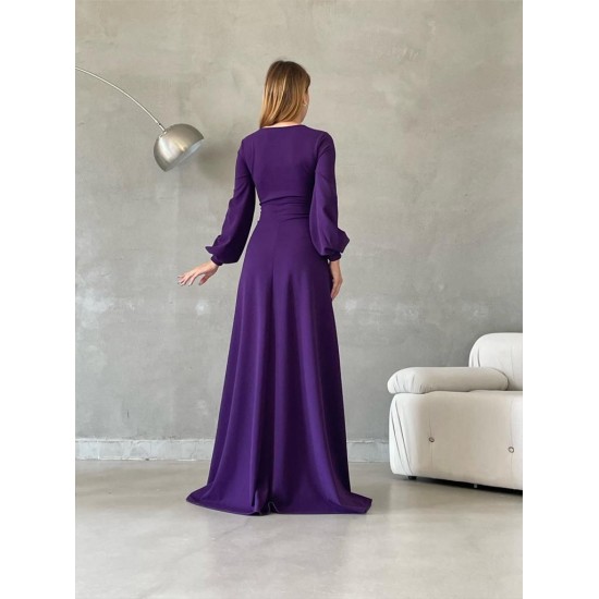 177685 purple Evening dress