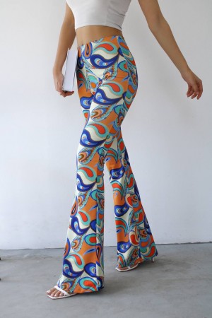 178128 TOPTAN DESENLİ PANTOLON