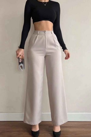 178604 TOPTAN GRİ PANTOLON