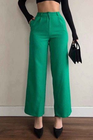 178606 TOPTAN YEŞİL PANTOLON
