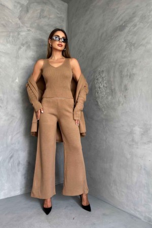 178617 TOPTAN CAMEL PANTOLON TAKIM