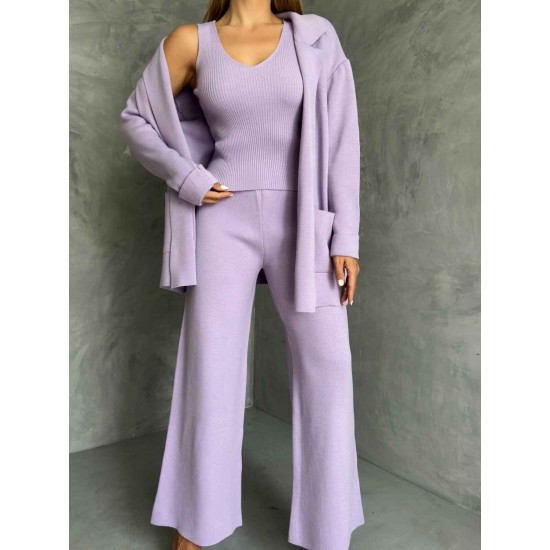 178619 lilac Pants suit