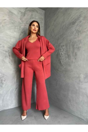 178620 TOPTAN NAR ÇİÇEĞİ PANTOLON TAKIM