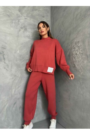 178623 TOPTAN NAR ÇİÇEĞİ PANTOLON TAKIM