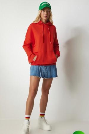 178802 TOPTAN KIRMIZI SWEAT