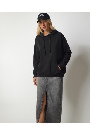 178804 TOPTAN SİYAH SWEAT