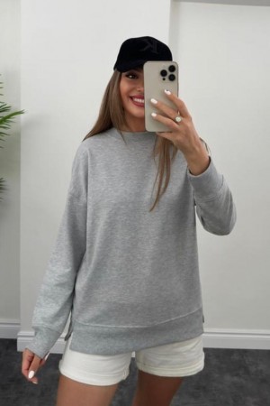 178809 TOPTAN GRİ SWEAT