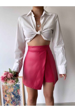 179536 fuchsia SHORT SKIRT