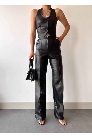 179549 TOPTAN SİYAH PANTOLON