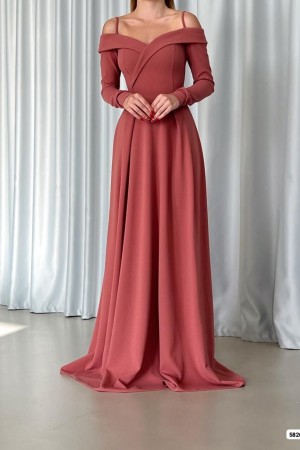 180046 powder Evening dress