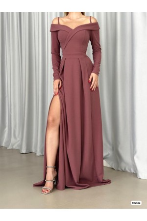 180050 TOPTAN LİLA ABİYE