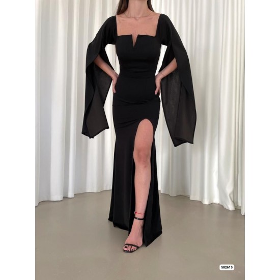 180062 black Evening dress