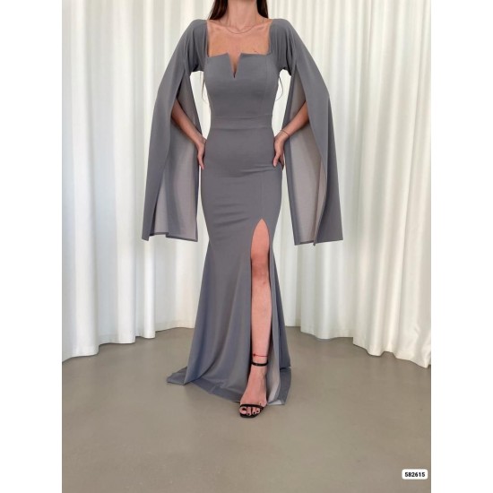 180064 Grey Evening dress