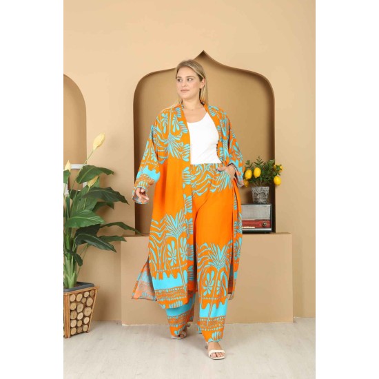 180125 TOPTAN DESENLİ PANTOLON TAKIM