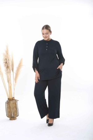 180130 TOPTAN LACİVERT PANTOLON TAKIM