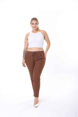 180141 TOPTAN KAHVE PANTOLON