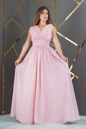 181014 powder Evening dress