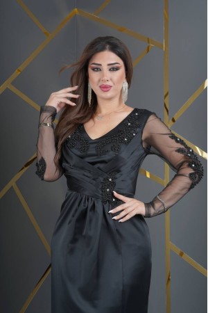 181017 TOPTAN SİYAH ABİYE