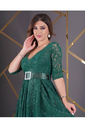 181030 TOPTAN ZÜMRÜT YEŞİL ABİYE