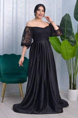 181037 black Evening dress