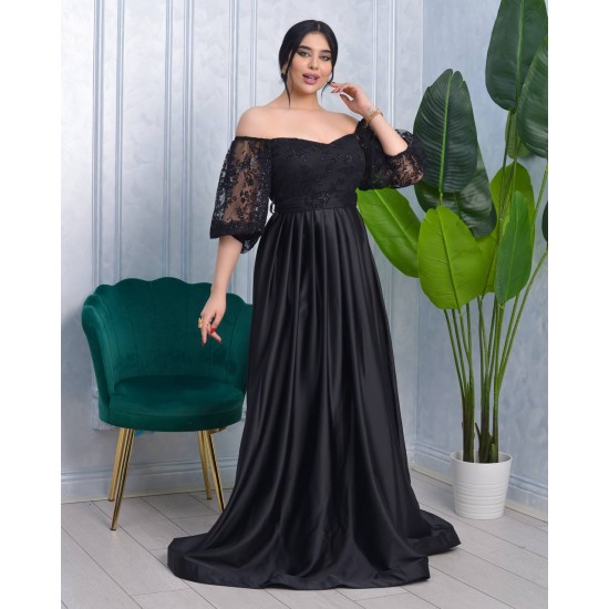 181037 black Evening dress