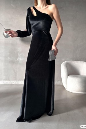 181052 TOPTAN SİYAH ABİYE