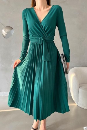 181057 TOPTAN ZÜMRÜT YEŞİL ABİYE