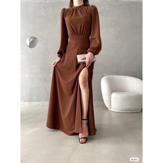 181064 coffee Evening dress