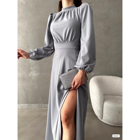 181068 Grey Evening dress