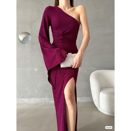 181072 damson Evening dress