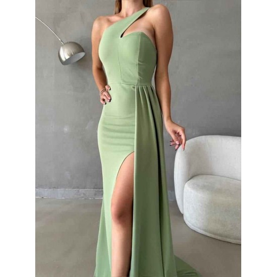 181120 Water is green Evening dress