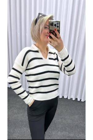 181371 TOPTAN BEYAZ KAZAK