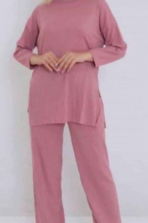 181382 TOPTAN PEMBE PANTOLON TAKIM