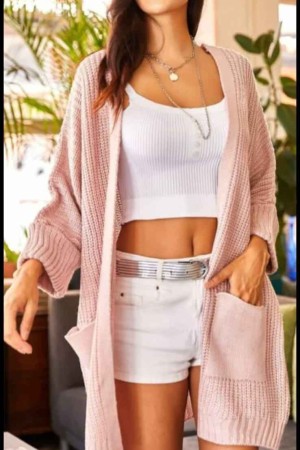 181387 powder CARDIGAN