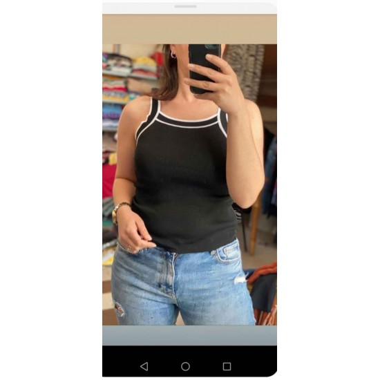 181421 TOPTAN SİYAH BLUZ