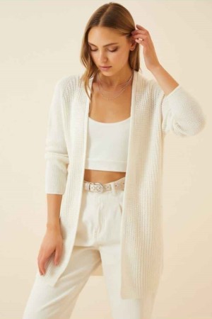 181424 white CARDIGAN