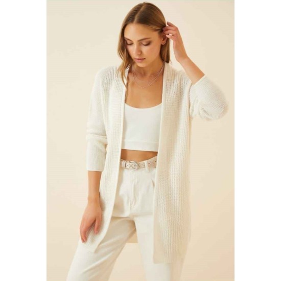 181424 white CARDIGAN